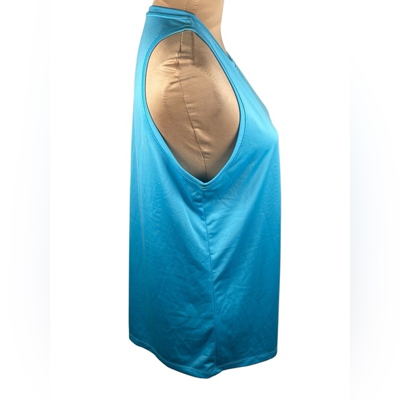 Nike Aqua Blue Athletic Tank Size Large - Picture 4 of 7
